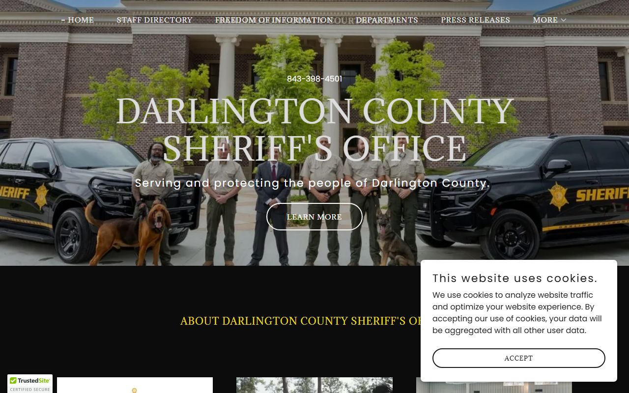 Darlington County arrest records sheriff booking links